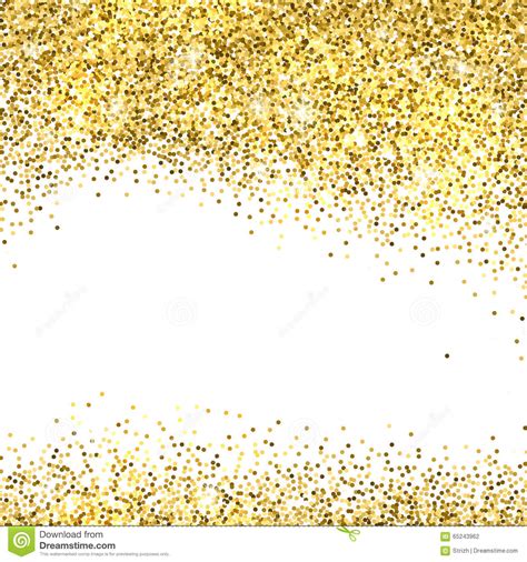 Gold Glitter Background Stock Vector Illustration Of