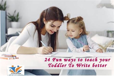 24 Fun Ways To Teach Your Toddler To Write Better Goshen Delight