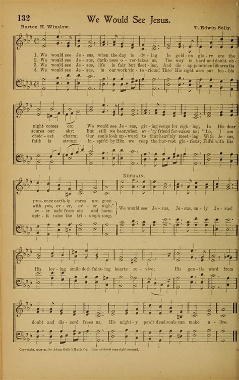 Hymns We Love For Sunday Schools And All Devotional Meetings 132 We