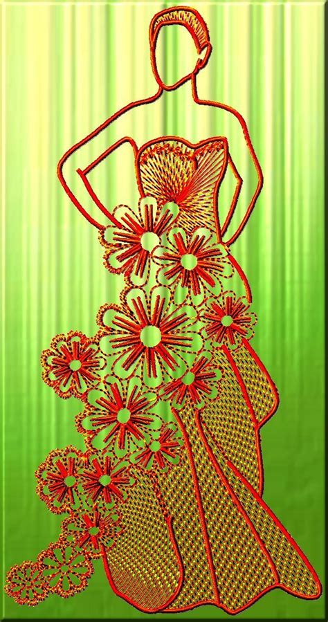 Elegant Ladies Machine Embroidery Designs Embroidery Designs Free
