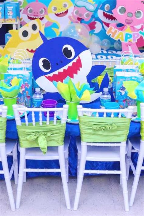 Check Out These 15 Awesome Baby Shark Party Ideas Catch My Party
