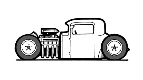 Details More Than Hot Rod Car Sketches Best In Eteachers