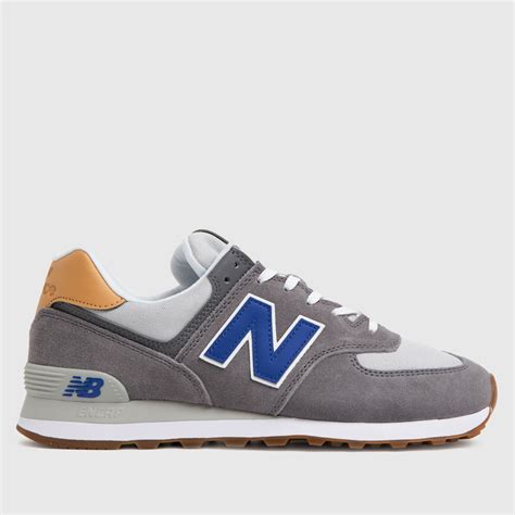 New Balance Grey 574 Trainers Trainerspotter