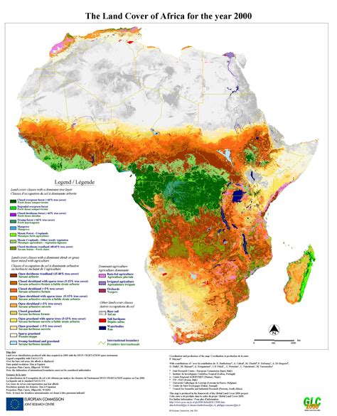 Maybe you would like to learn more about one of these? Land cover - vegetation | Africa, Map