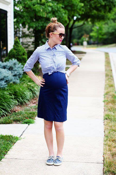 20 lindos outfits que te harán lucir hermosa y presumir tu pancita de embarazada moda para