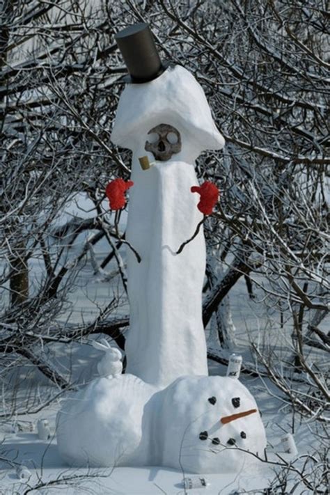 69 X Rated Snowmen That Are Truly Abombinable