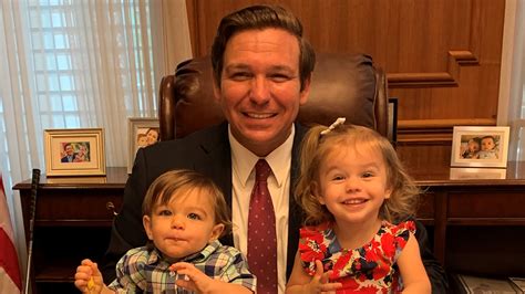 Governor Desantis Children Join Him At The Capitol For Take Our