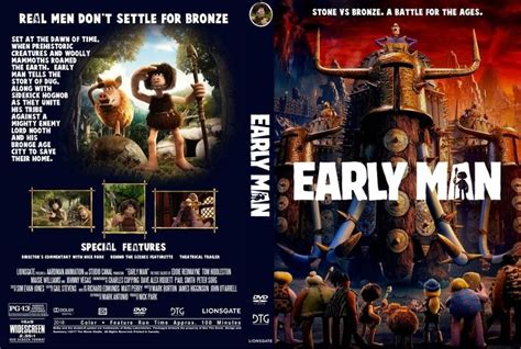 Early Man 2018 Dvd Custom Cover Custom Dvd Dvd Cover Design Dvd