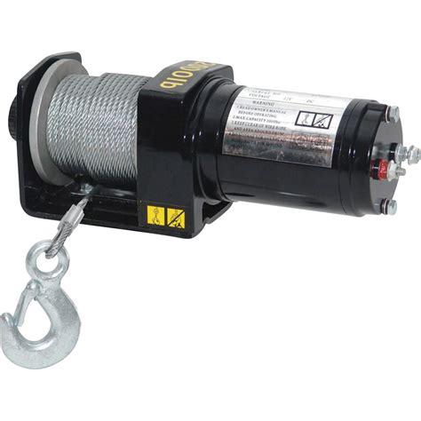 Free Shipping — Northern Industrial Tools 12 Volt Utility Winch 2000