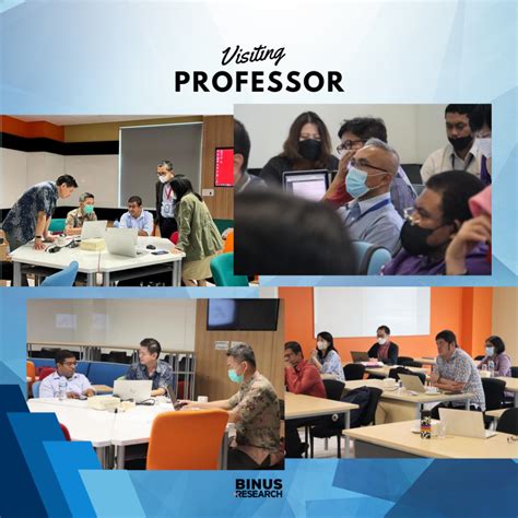 Visiting Professor At Binus Alam Sutera And Anggrek Campus Research