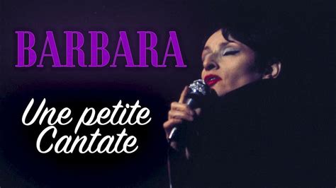 Barbara Une Petite Cantate Audio Officiel Youtube Music