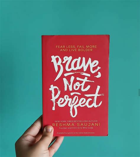 Book Review Brave Not Perfect By Reshma Saujani Dhwani