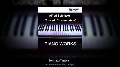 To convert a video, copy the youtube video url into our converter, choose a format and click the convert button. Classic Borislava Taneva Little Piano Pieces Play Allegro ...