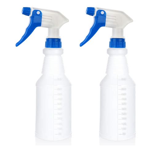 Plastic Spray Bottle 2 Pack 22 Oz Heavy Duty Water Spraying Bottles