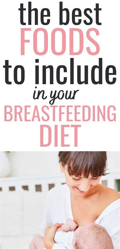 The 4 Ultimate Foods For Your Breastfeeding Diet Joyful Messes