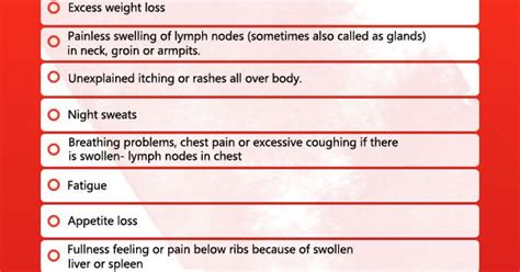 Signs And Symptoms Of Hodgkins Lymphoma Hodgkins Lymphoma