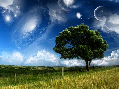 Download Surreal Planet Sky Nature A Dreamy World Wallpaper
