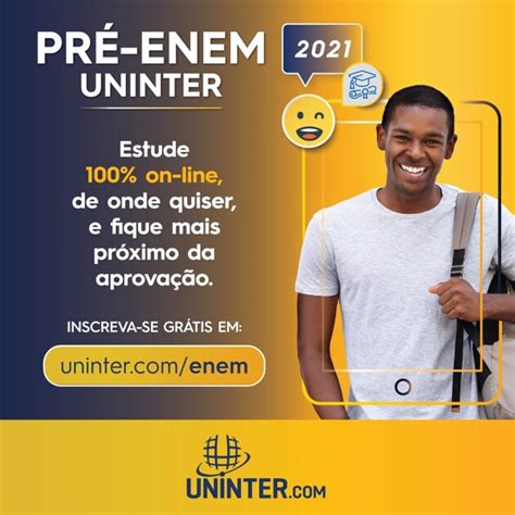 Uninter Abre Inscrições Para Curso Preparatório Para Enem On Line E Gratuito Geral