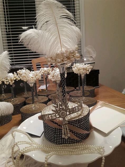 40 Great Gatsby Wedding Centerpieces Ideas 20 Roaring 20s Party Gatsby