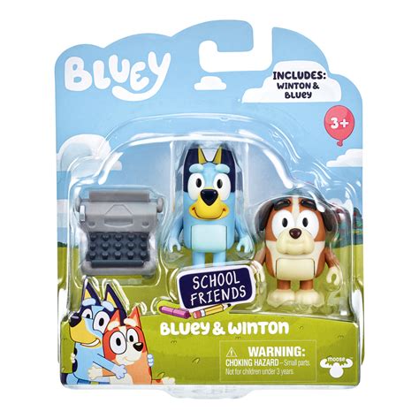 Bluey Figure 2 Packs Moose Toys