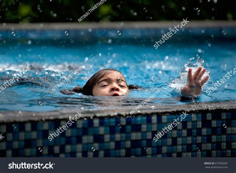 Person Drowning In Pool
