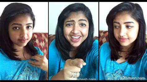 tamil cute girl sindhuja kovaisarala new dubsmash video after a long gap youtube