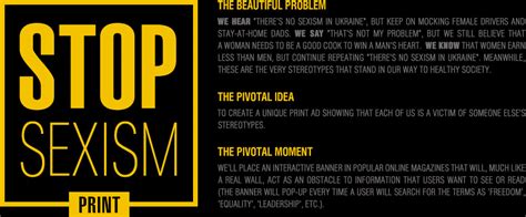 Stop Sexism On Behance