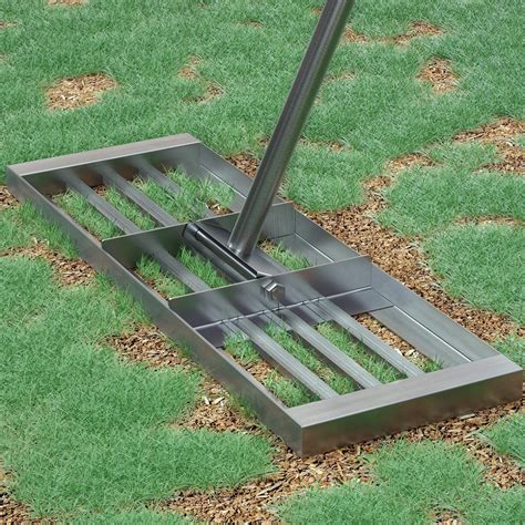 Leveling Lawn Rake Stainless Steel 30 X 10 Lawn Leveling Tool