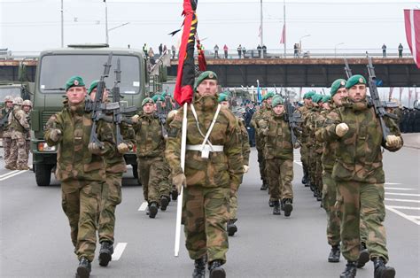The Cavalry Parades In Riga Team Latvia Participates In Independence