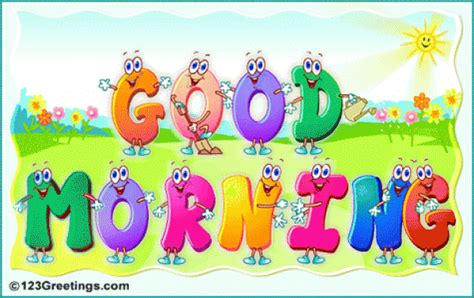Animated Welcome Back Clipart Good Morning Clipart Animated Images