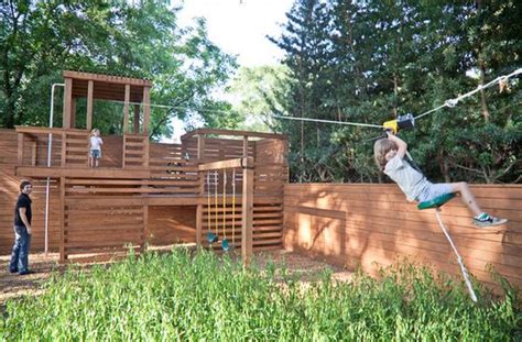 Zip line gear is the world's premiere retailer of backyard zip lines and professional zip lines. Turning The Backyard Into A Playground - Cool Projects ...