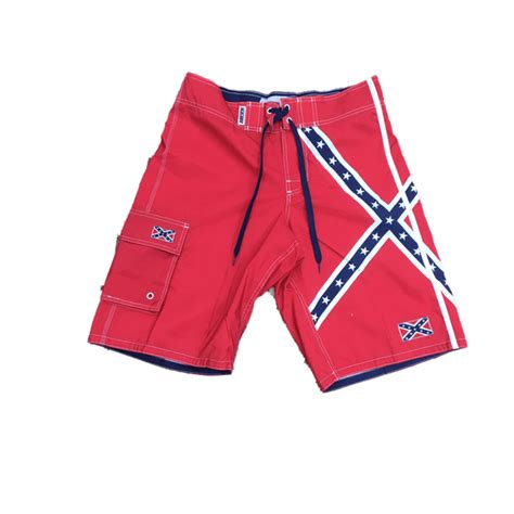 Mens Rebel Flag Swim Trunks Confederate Swim Trunks The Dixie Shop