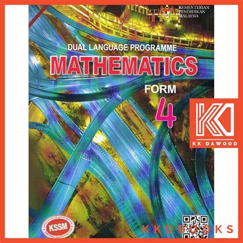 Buku Teks Tingkatan 4 Mathematics (DLP/English)  Shopee Malaysia