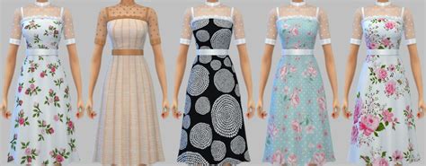 Discover University Dress Recolors Part 1 At Annett S