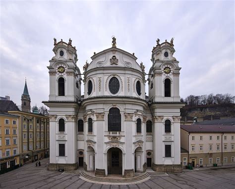 Baroque Architecture Austria Kollegienkirche Salzburg