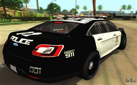 Ford Taurus 2011 Lapd Police Para Gta San Andreas