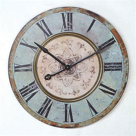 Rated 1 out of 5 by phxshopper from do not purchase, not worth it while the clock is beautiful, it arrived with a smudge on the 9. 29" Roman Numeral Wooden Wall Clock | Oversized wall clock ...