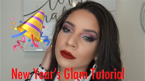 New Years Eve Glam Makeup Tutorial Youtube