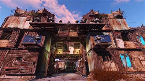 Fallout 4 Huge Sanctuary Build Sanctuary Hills Settlement Showcase