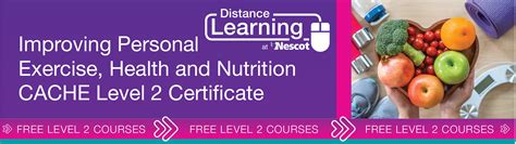 Improving Personal Exercise Health And Nutrition Level 2 Ncfe