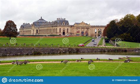 The Chateau De Chantilly Is A Historic Castle Editorial Stock Image