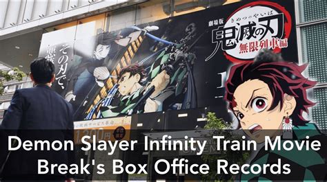 Demon Slayer Mugen Train Movie Becomes The Highest Grossing Film In