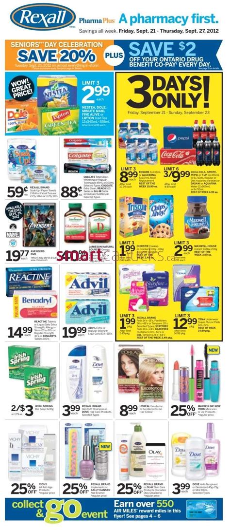 Rexall Pharmaplus Flyer Sep 21 To 27