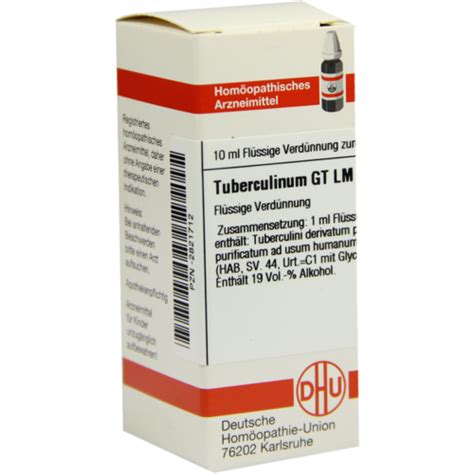Lm Tuberculinum Gt Xviii Dilution 10 Ml Homöopathie Arzneimittel