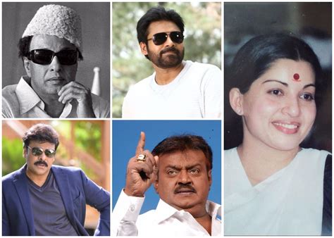 6 South Indian Actors Who Transformed Into Leading Politicians