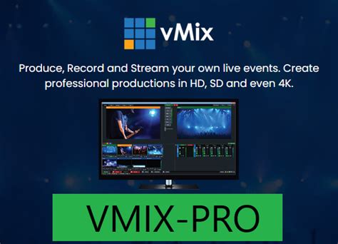 Vmix Live Production And Streaming Software Pro Digiverse