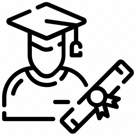 Academic Cap Education Graduation Hat Icon Download On Iconfinder