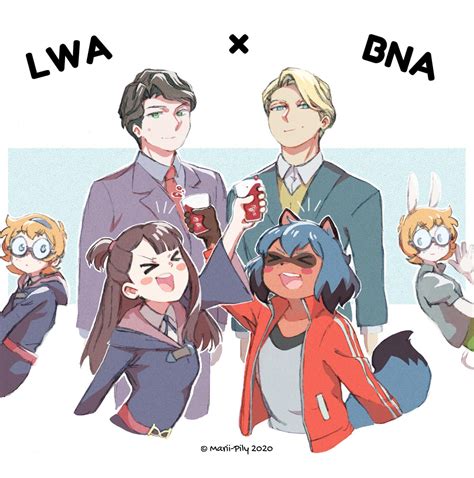 So my videos there won't be as many. LWA and BNA | Studio Trigger in 2020 | Anime ...