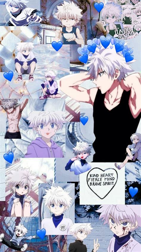 Download Aesthetic Killua Zoldyck Collage Wallpaper