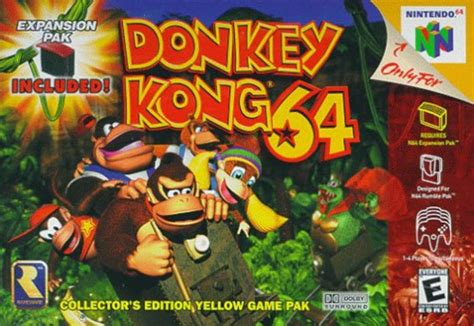 Superphillip Central Donkey Kong 64 N64 Wii U Vc Retro Review